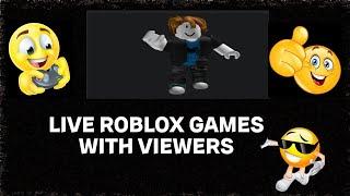  LIVE Roblox Games With Viewers | #Live #Games #Roblox