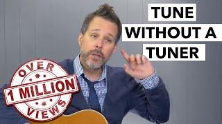 How to Tune Your Guitar Without a Tuner For Beginners