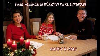 Happy X-MAS  Petra Brandl, Leni & Poldi