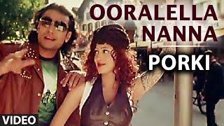 Ooralella Nanna Video Song | Porki Kannada Movie Songs | Darshan, Pranitha Subhash | V.Harikrishna