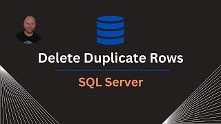 Delete Duplicate Rows in SQL Table