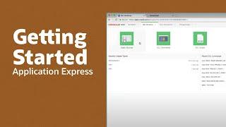 Getting Started with Application Express