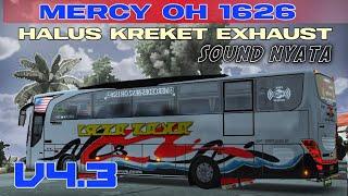 UPDATE BUSSID V4.3 !! SOUND MERCY OH 1626 SUPER HALUS KREKET || KODENAME BUSSID V4.3