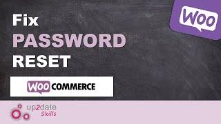 WordPress Tutorial | How to fix WooCommerce password reset email not sending