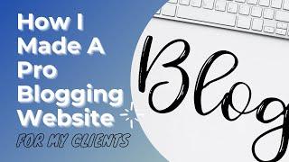 Website Development For Blogging | Core Web Vitals Passed