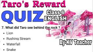 MCQ QUIZ / Taro's Reward / Class-6 Maths NCERT Chapter 3 Extra Question for Test By-KV Teacher