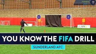 Advanced Shooting Challenge! | Sunderland | You Know The FIFA Drill