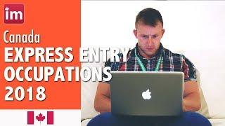 Express Entry Canada Occupations List (2018)