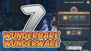 Wunderbare Wunderware Tag 7 | Fundort aller Materialien | Letzter Tag | Genshin Impact Deutsch