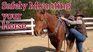 Safely Mounting Your Horse