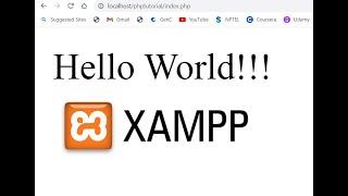How to run PHP file on localhost | XAMPP server