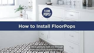 How to Install FloorPops (with Primer)