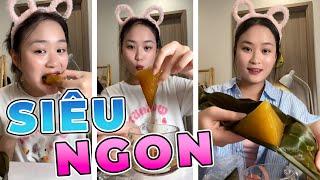 Mukbang Bánh Gio SIÊU PHẨM #tiktok #shorts #rinavaseoul