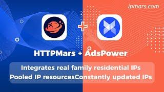 HTTPMars & AdsPower's proxy setup tutorial, One-Stop HTTP Proxy Provider #http #socks5 #https #proxy