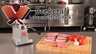 Beeketal Hamburger Patty Presse Hamburgermaschine Hamburgerpresse Burgerpresse