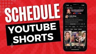 Scheduling YouTube Shorts Made Easy! | Step-by-step Mobile App Tutorial