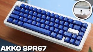 Akko SPR67 - Custom Keyboard with Springs