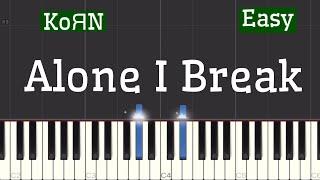 Korn - Alone I Break Piano Tutorial | Easy