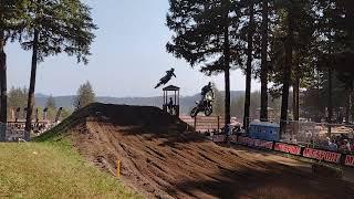 Washougal 2024 250 Moto 2, Top 5 250f guys flying