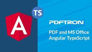 How to add PDF viewing and editing in Angular App with TypeScript