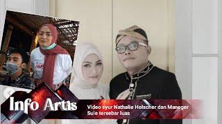 HEBOH...Video syur Nathalie Holscher dan manager sule tersebar