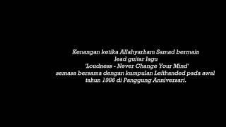 Lefthanded - Arwah Samad solo 1986