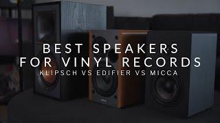 Top 3 Best Speakers for Vinyl Records!