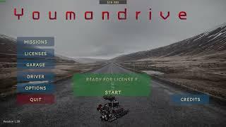 YoumanDriver - Getting Licenses  Playseat G29 + H-Shifter [Ultra Settings] Aids off