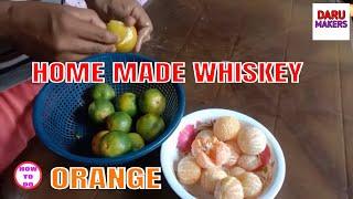 How to make Orange whiskey at home | Orange desi daru bananeka tarika. ऑरेंज विस्की कैसे बनाये