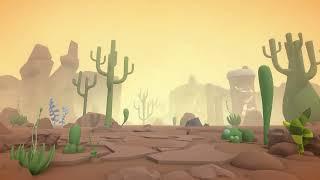 Toon Nature for Unity. Desert Demo Scene