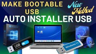 How to create a USB stick for automatic Windows installation | mbr | gpt | Windows 10 & Windows 11