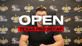 2024 IFBB Texas Pro Men's Open Bodybuilding Recap with Tyler Manion