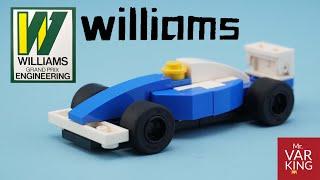 LEGO Tutorial Williams FW16 F1 RaceCar