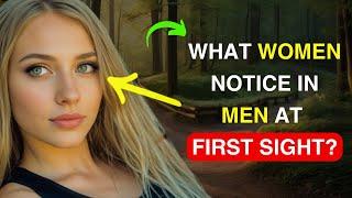 11 Things WOMEN Notice In A MAN At First Sight || Women's Psychology