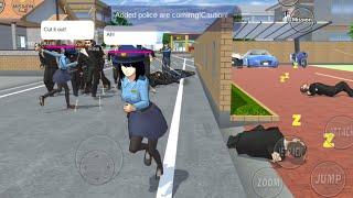 HOW TO PLAY THE POLICE KOBAN || YAKUZA OFFICE HIMAWARI Part 2 || SAKURA SCHOOL SIMULATOR