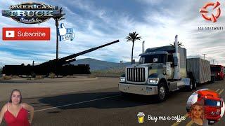 American Truck Simulator (1.47) Delivery in Arizona Project Better Arizona by AzNate + DLC's & Mods