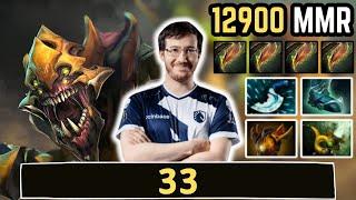  33 SAND KING Offlane Gameplay 7.37  33 Perspective - Full Match Dota 2