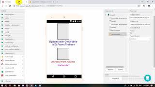 Dynamic Thunakable Android Apps | Dynamically Get IMEI From Firebase