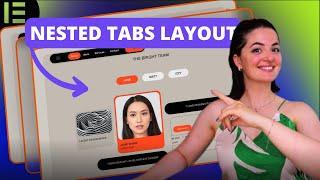 NESTED TABS LAYOUT - Elementor Wordpress Tutorial Flex Container
