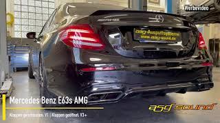 Mercedes Benz E63s AMG |  V1/V3+ | ASG Sound | ASR Component