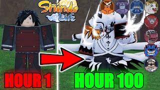 Spending 100 Hours Obtaining Every GEN 3 TAILED SPIRIT In Shindo Life...(Roblox)