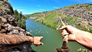 80 Foot Rope Swing to Water!