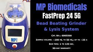 MP Biomedicals FastPrep-24 5G Bead Beating Grinder and Lysis System (Item - 1240T CELL DIS)