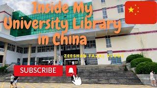 My University Library| first Visit Bad Experience| Jiujiang University | Medical Student | China