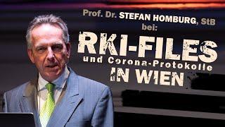 "Die RKI-Protokolle" - Eröffnungsvortrag von Prof. Dr. Stefan Homburg bei "RKI-Files in Wien"