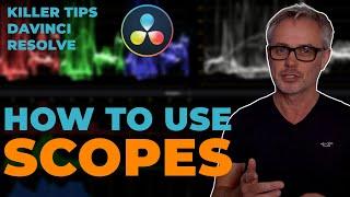 How to use resolve SCOPES - In-depth with a Pro Colourist