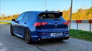 Golf 8 R milltek Akrapovic catback exhaust vs Milltek downpipe OPF delete