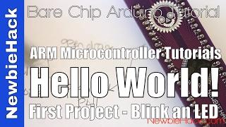 6. How to Output to a Pin to Blink an LED for Arm Microcontrollers - GPIO Tutorial Part 1