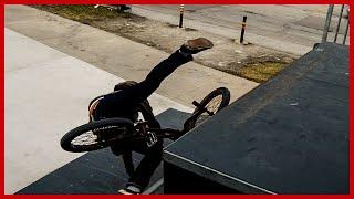 REAL LIFE BMX SKATEPARK STUNTING & FAILS / CRASH (OMGURHEADSGONE BMXING VOL.1)