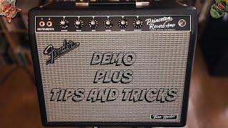 FENDER PRINCETON REVERB TONE MASTER - Demo Plus Tips and Tricks